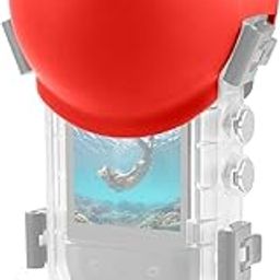 YicDofu Silicone Lens Guard Cover for Insta360 X5 Invisible Dive Case Protective Cap Dust & Scratch-Resistant Compatible with Insta360 X5 360 Camera (Red)-image-63