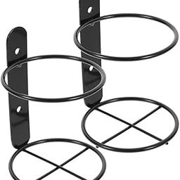 Acrylic Design Art Wall Mounted 4 Pcs Wall Mounted Wine Racks Bottle Display Single Sturdy Storage Household Elegant Storage For Kitchen Dining Room Bar Wine Cellar (Set of 2)-4