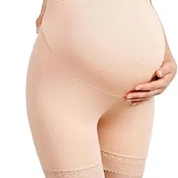 munaafi Women Under Dress Pregnancy Short Leggings Yoga Maternity Shorts Over The Belly-picture-36