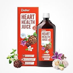 Dabur Heart Health Juice - 1L | Ayurvedic Cardiac Care Juice | Enriched with 10+ Ayurvedic Herbs | No Artificial Colors, Flavours & Added Sugars-image-3