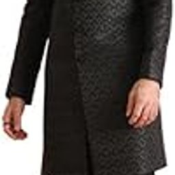Mens Indo-Western Sherwani Trouser Set|Silk Blend Fabric Self Design Pattern Mens Ethnic Wear|Regular Fit Mandarin Collar Long Sleeves-picture-13