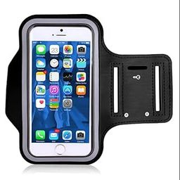 Mobeeta Cell Phone Armband Waterproof & Anti-Sweat Fabric | Charging Port & Headphone Jack Compatible with Vivo V30 Pro-(Black)-image-90