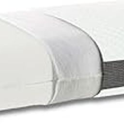 CUSHIO Orthopedic Memory Foam Pillow Size 24" x 16" x 3" (Set of 1) Cervical Pillow | Neck & Shoulder Pain Relief | Ultimate Comfort for Restful Sleep | Free Pillow Cover | White & Grey-image-54