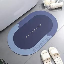 Super Absorbent Floor Mat – Perfect for Bathrooms, Doormats, and Office Spaces! Soft Cushion Mat with Quick Dry Dirt Barrier| 4.5mm Thick (40x60cm)-29