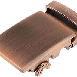 Mens Ratchet Belt Buckle, Automatic Slide Buckle for Belt Strap 34-36mm Copper | Belt Buckles-image-68
