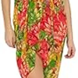 ALLOVER PRINTED BEACH SARONG PAREO WRAP COVER UP-10