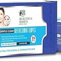 Wet Wipes Natural Aloe Vera with Vitamin E | Refreshing Wet Wipes for Face | Facial Cleansing 25 pcs Per Pack-image-63