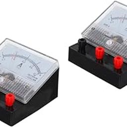 MUSISALY 2pcs Dual-Range Dc Ammeter Experiment Apparatus for Physics Students Accurate Electricity for Lab Use Level Measurements-image-36