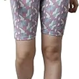 perfkt-u Women Slim Fit High-Rise Cycling Sports Shorts-picture-22