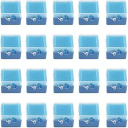 20Piece Mouthguard Case Retainer Box Denture Storage Container 1 Inch Blue | Bath & Body | Other Bath & Body Supplies-image-26