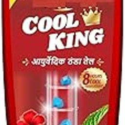 Cool King Thanda Tail - 87ml | Power of 11 Ayurvedic Herbs | Relaxing & Refreshing Cooling Effect | Relieves Headache, Fatigue, Sleeplessness & Stress | Suitable for Men & Women-image-3