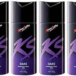 KAMA SUTRA Kamasutra Four DARE Deodorant Spray - For Men (600 Ml, Pack Of 4)-15