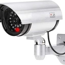 Virza trade Dummy Security Camera Realistic Dummy Security CCTV Camera Fake Dummy CCTV Security Camera Waterproof Wireless (Pack of 1)-picture-13