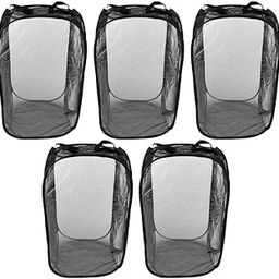 BNF® 5pcs Foldable Insect and Butterfly Habitat House Terrarium Breeding Cage|Pet Supplies | Reptile Supplies|5 Piece Insect breeding Box-29