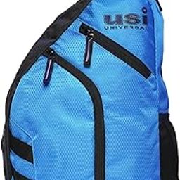 USI UNIVERSAL Crossbody Sling Bag For Women & Men, Waterproof Sling Backpack, Pu, Strap & Zip Pouch, Front Zip Pocket & Mesh Pocket, Lightweight Shoulder Chest Bag For Hiking, Travel (Blue)-image-97