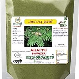DIETS ORGANICS Arappu Powder For Brown Hair- 50 Gms Pack Of 1-image-107