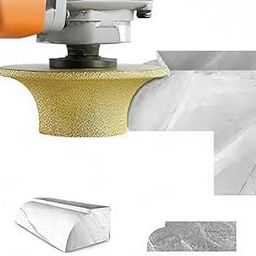 AK DIAMOND Half Marble Molding Blade 15MM Brazing Granite half Molding Wheel 20MM Bore Size, Profile Wheel For Marble-28