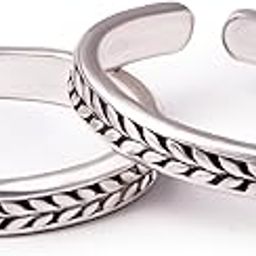 100% Pure Silver Toe Rings (Pure Chandi Bhichiya)-image-37
