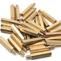 M4x25+6 Pillar Spacers Male to Female Thread Brass Hex Spacer Nut Standoff Pillar 30pcs-image-94