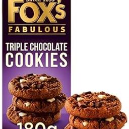Fox's Biscuit Chunkie Cookies, Triple Chocolate, 180 Gram-picture-10