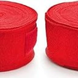 Monika Sports WR 012 Cotton Handwraps, 108 inch (Red)-image-20