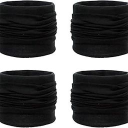 Mens Head Cover Band Bandana Stretch Hair Style Japanese 4 blk b-image-89