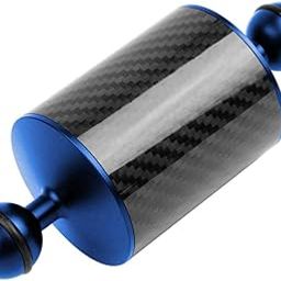 URBAN STORE Dive Photography Double Ball Head Buoyancy Light Arm Ultralight Carbon Fiber Blue-picture-15