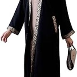 Women Beige Inner Included Embroidered Black Shrug Set-image-29