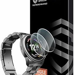Skyddshield Military-Grade Gorilla Tempered Glass Compatible with Fossil Gen 6 (42mm/44mm) (Men/Women) with Easy Self Installation Kit | Black-image-1