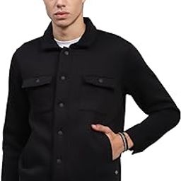Mens Solid Collared Neck Full Sleeve Sweatshirt (224066480)-image-65