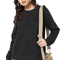 gap Women’s Regular Fit Solid Full Sleeves Round Neck Sweatshirt-picture-7
