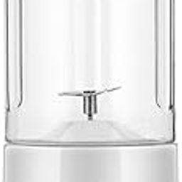 Wuztai Portable Juicer Cup 500Ml Usb Rechargeable Personal Size Juicer Portable & Lightweight For Travel Camping & Outdoor (White)-image-4