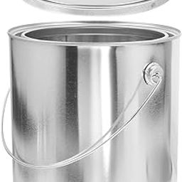 Empty Paint Can Multipurpose Paint Storage Container for Adhesives DIY Craft 4 L-11