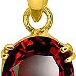 8.25 Ratti 7.47 Carat Hessonite Garnet Stone Ashtdhatu Gold Plated Pendant Original and Certified by WTGTL Natural Gomed Gemstone Unheated and Untreated for Astrological Purpose-image-98
