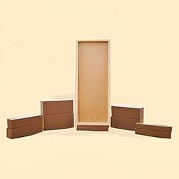 BrainyBelles Montessori Brown Stairs - Wooden Building Block Toys Set for Kids with 10 Durable Cuboidal Blocks with Case | Enhances Fine Motor, Cognitive & Problem-Solving Skills-image-41