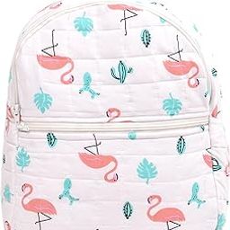 Organic Cotton Muslin Carry Bag for Mother | Travel/Diaper Bag |-12