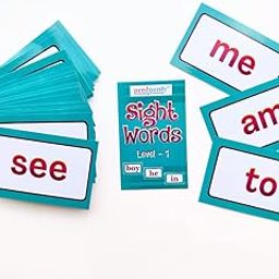 NerdNerdy English Sight Words Flash Cards Level-1 for Kids,Language Development, Learn to Read, Vocabulary, Flash Cards for Sight Words, Age Group 3-5ys, Reading Skills-16