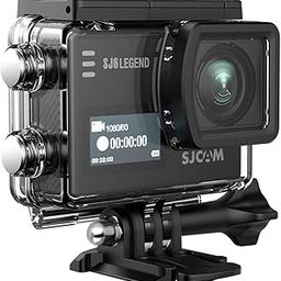 SJCAM Legend SJ6 Sports Gyro Action Camera with 2"(5cm) Dual LCD Touch Screen, 1080p Resolution, Optical, Black-picture-4