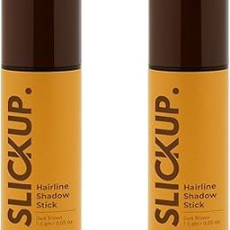 SLICKUP Hairline Shadow Powder Stick for Root Touch Up- Brown | Instant Hair Colour Stick for Grey Hair Coverage | Temporary Hair Powder for Thinning Hair, Bald Spots & Hairline | Natural Finish (Brown, Pack of 2)-image-11