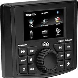 BOSS Audio Systems MGV520B Marine Gauge Receiver – Weatherproof, 3 Inch LCD, Built-in Amplifier, Bluetooth, Digital Media MP3 Player, No CD Player, USB Port, AM/FM Radio-picture-30