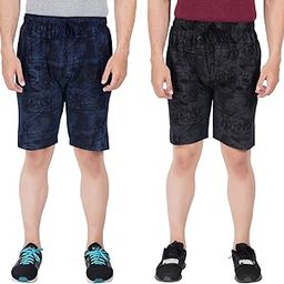 Men's Regular Printed Shorts (Pack of 2)-image-4