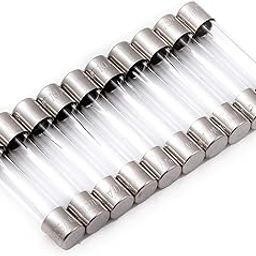 PROTECTRON FAST BLOW 6.35X30mm GLASS FUSE-5A (pack of 10)-17
