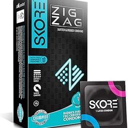 Skore Condoms, Zig Zag 10N Carton-25
