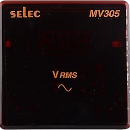 Selec MV305 Digital Voltmeter, Black-29