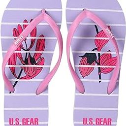 converse US Gear Women's Lilac Flip-Flops-6 UK (39 EU) (UWFGH 6001)-picture-1