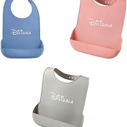 MERISHOPP® 3Pcs Silicone Adult Bib with Pocket Waterproof Mealtime Protector |Health & Beauty | Medical Mobility & Disability | Daily Living Aids | Other Daily Living Aids-image-19