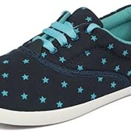 Shoes Amy-23 Navy Blue Pink Women Canvas Shoes-picture-30