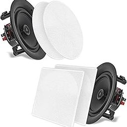Pyle PDIC56 150 Watt In-wall Speaker (Multicolour)-image-32