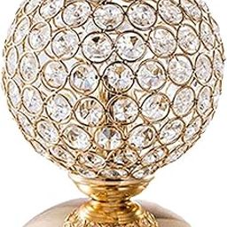 SECRET DESIRE™ Crystal Table Lamp Modern Bedside Nightstand Lamp for Bedroom Dresser 13Cm-image-35