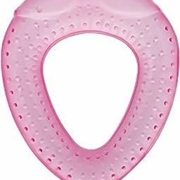 BeeBaby Teethers for 6 to 12 Months BPA Free. Cooling Water Filled Baby Teether, Soft Teething Toy for Babies with Carry Case, Soothes Gums and Easy to Grip. 100% BPA, PVC Free. (Strawberry Pink)-image-8